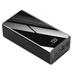 AEU-Power-Bank-80000mAh-Portable-Charger-Portable-Battery-Phone-Charger-with-LCD-Digital-Display-3-Inputs-and-4-USB-Outputs-with-Flashlight-External-Battery-PackBlack80000mAH-0
