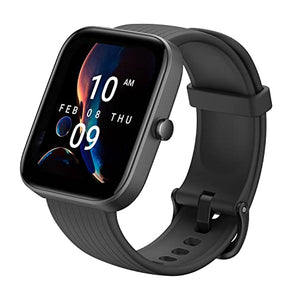 Amazfit-Bip-3-Pro-Smart-Watch-for-Android-iPhone-4-Satellite-Positioning-Systems-169-Color-Display-14-Day-Battery-Life-60-Sports-Modes-Blood-Oxygen-Heart-Rate-Monitor-Water-ResistantBlack-0